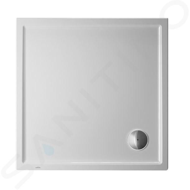 Duravit Starck Slimline - Piatto doccia 80x80 cm, bianco 720114000000000