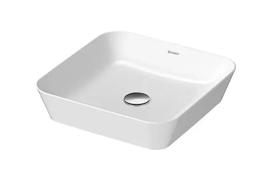 Duravit Cape Cod - Waschtischschale, 43x43 cm, DuraCeram, WonderGliss, weiß matt 23404332001