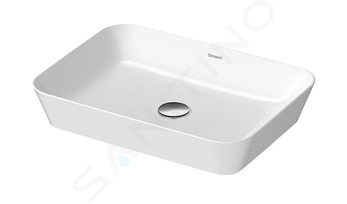 Duravit Cape Cod - Lavabo da appoggio 55x40 cm, DuraCeram, bianco 2347550000