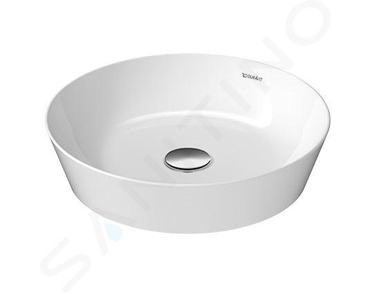 Duravit Cape Cod - Waschtischschale, Durchschnitt 430 mm, DuraCeram, weiß 2328430000