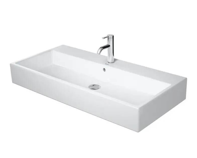 Levně Duravit Vero Air - Umyvadlo nábytkové 100x47 cm, s přepadem, otvor pro baterii, bílá 2350100027