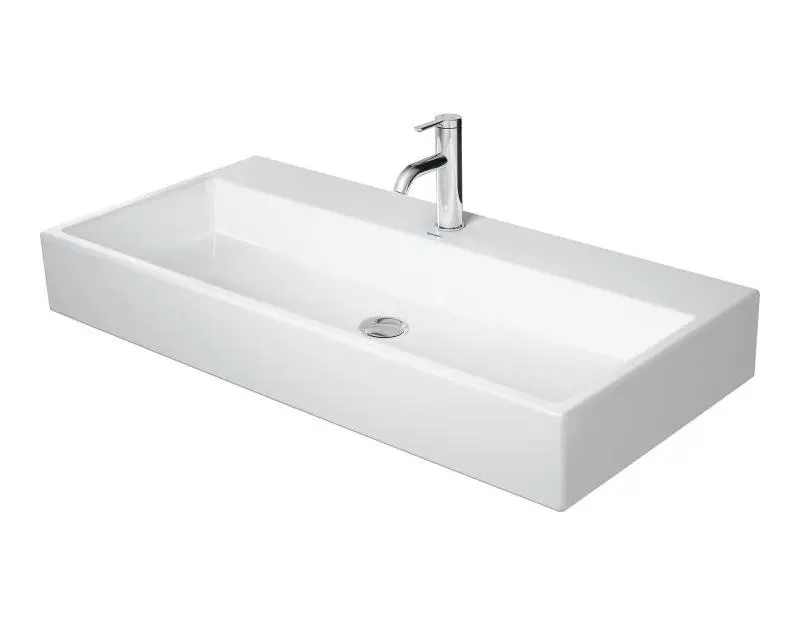 Levně Duravit Vero Air - Umyvadlo nábytkové 100x47 cm, bez přepadu, otvor pro baterii, bílá 2350100071