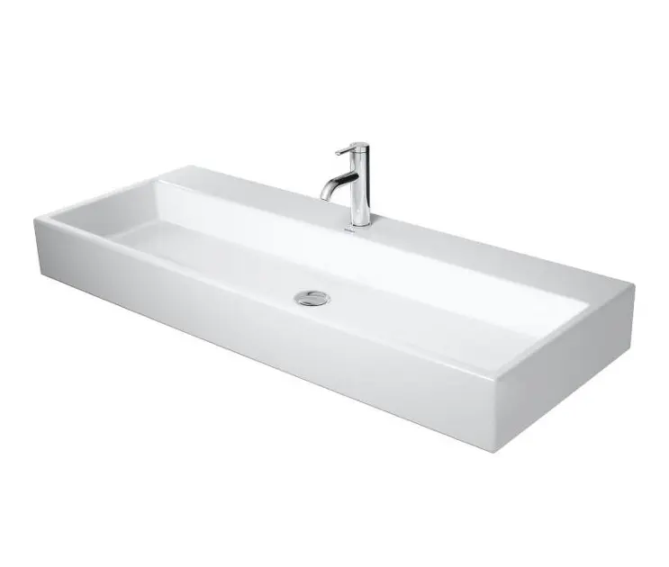 Levně Duravit Vero Air - Umyvadlo 120x47 cm, bez přepadu, otvor pro baterii, bílá 2350120041