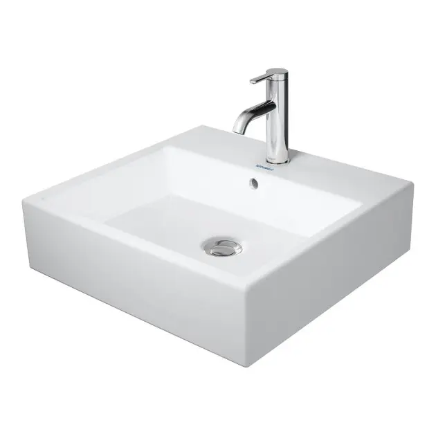 Levně Duravit Vero Air - Umyvadlo nábytkové 50x47 cm, s přepadem, otvor pro baterii, bílá 2350500027
