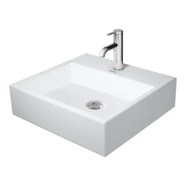 Duravit Vero Air - Lavoar 500x470 mm, fără preaplin, cu orificiu pentru baterie, alb 2350500041