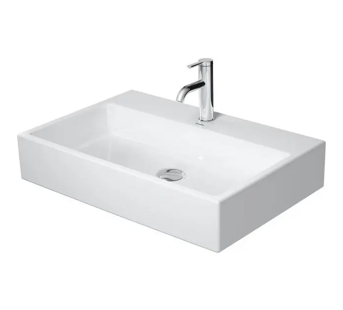 Levně Duravit Vero Air - Umyvadlo 70x47 cm, bez přepadu, otvor pro baterii, bílá 2350700041