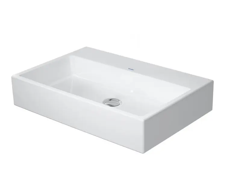 Duravit Vero Air - Umývadlo, 700x470 mm, bez prepadu, bez otvoru na batériu, biela 2350700070