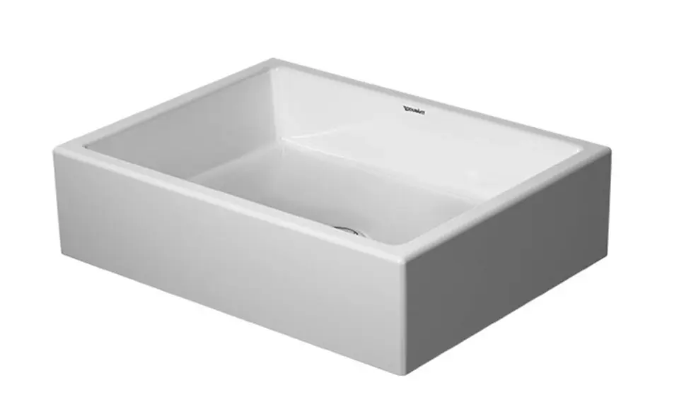Levně Duravit Vero Air - Umyvadlová mísa 50x38 cm, bez přepadu, bez otvoru pro baterii, WonderGliss, bílá 23515000001
