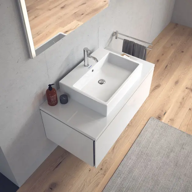 Duravit Vero Air Waschbecken 120cm Weiß - Wandhängend Mit Überlauf