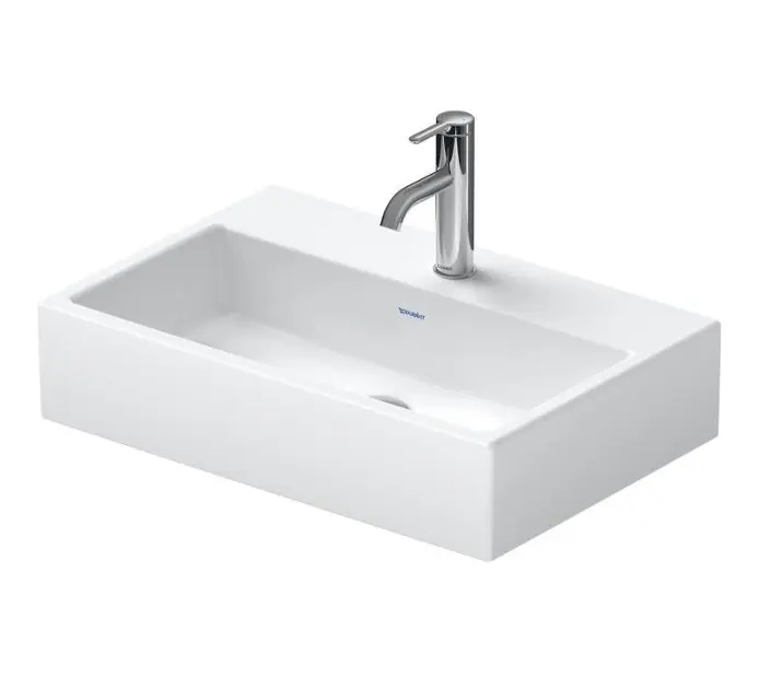 Levně Duravit Vero Air - Umyvadlo nábytkové 60x40 cm, bez přepadu, otvor pro baterii, bílá 2368600071