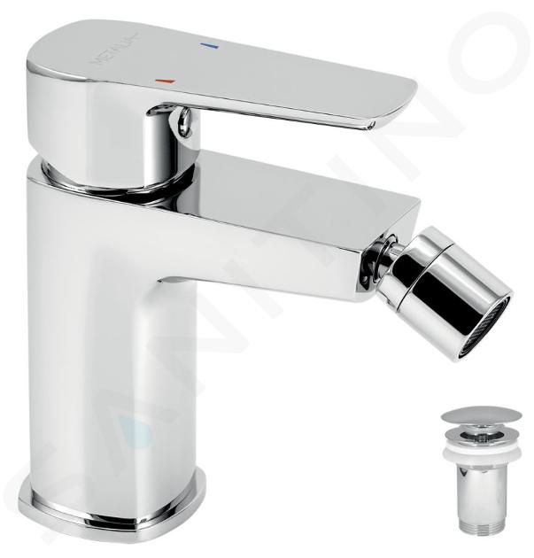 Novaservis Metalia 58 - Mitigeur de bidet avec vidage, chrome 58011,0