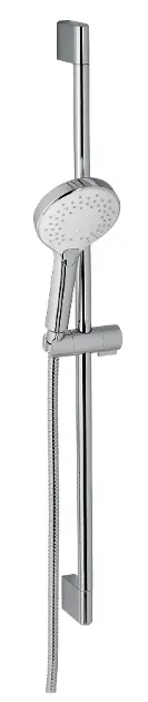 Novaservis Sets de douche - Jeu de douchette, support, tige et flexible, chromé KIT200,0