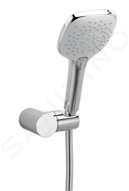 Novaservis Metalia 58 - Set pommeau de douche, support et flexible, chrome MINI201,0