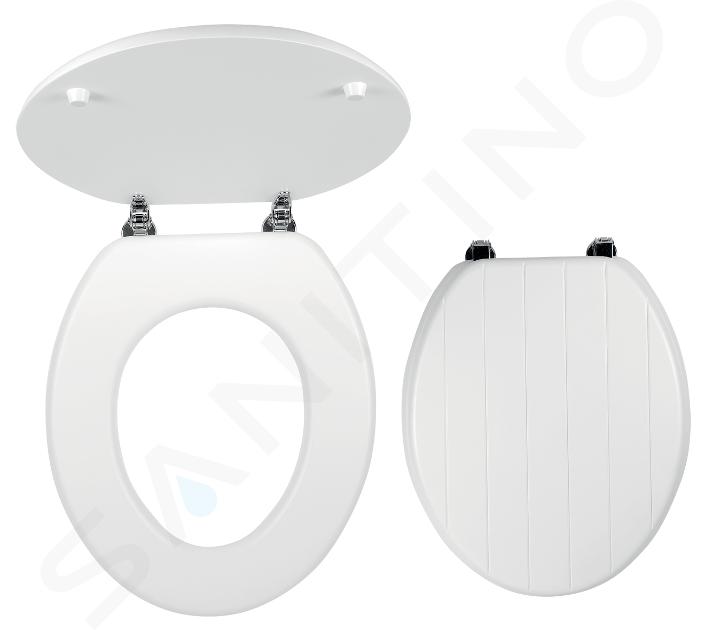 Novaservis Prestige - Abattant WC, duroplast, blanc WC/PROVENCE