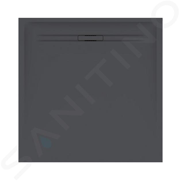 Geberit Sestra - Duschwanne 90x90 cm, Graphit 550.270.00.2