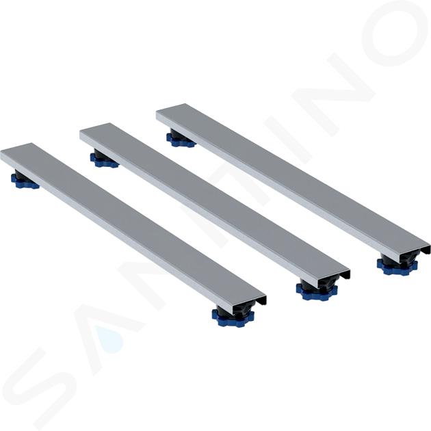 Geberit Accessori - Kit di montaggio grezzo 700 mm, altezza 6-12 cm, per piatti doccia fino a 1400 mm 554.958.00.1