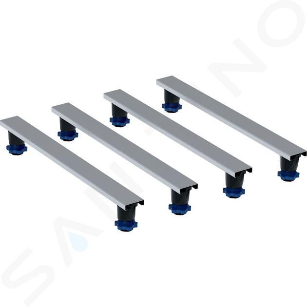 Geberit Accesorios - Kit de montaje en bruto 800 mm, altura 9-21 cm, para bandejas a partir de 1400 mm 554.962.00.2