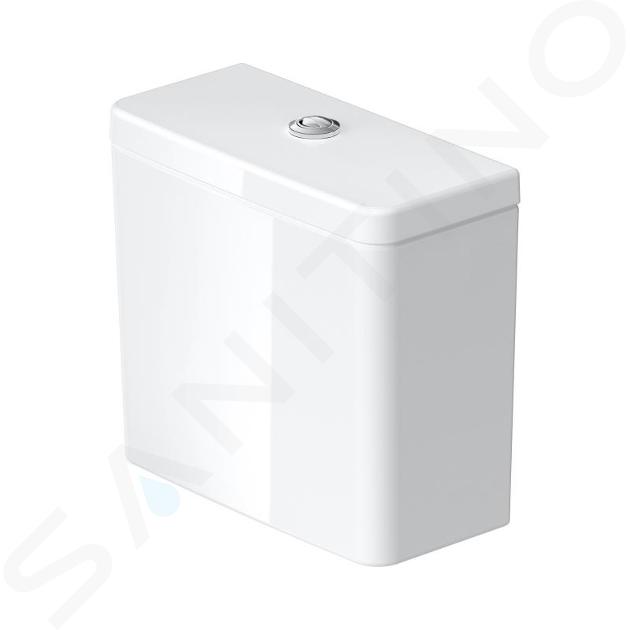 Duravit D-Neo - Cassetta di risciacquo 40x18 cm, ingresso dole a sx, bianco 0944100005