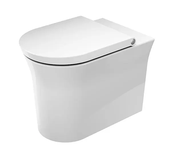 Duravit White Tulip - WC à poser, sortie arrière, Rimless, HygieneGlaze, blanc 2001092000
