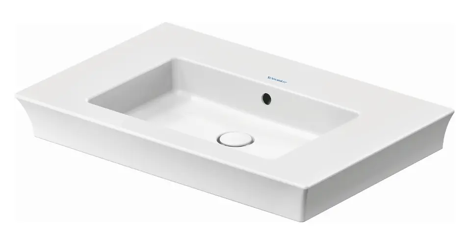 Levně Duravit White Tulip - Umyvadlo 75x49 cm, bez otvoru pro baterii, bílá 2363750060