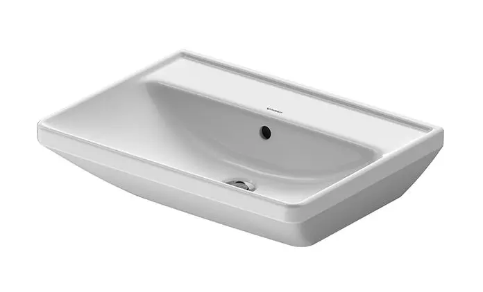 Levně Duravit D-Neo - Umyvadlo 60x44 cm, bez otvoru pro baterii, bílá 2366600060