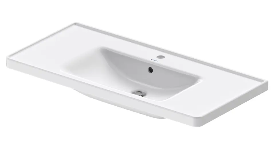 Levně Duravit D-Neo - Umyvadlo 100x48 cm, 1 otvor pro baterii, bílá 2367100000