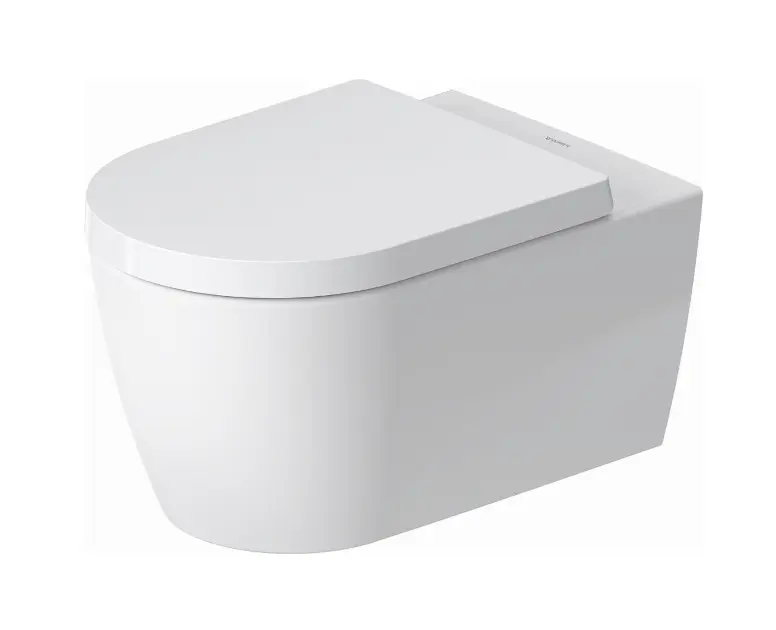 Duravit ME by Starck - Wand-WC HygieneFlush mit WC-Sitz SoftClose, Rimless, HygieneGlaze, weiß 45790920A1