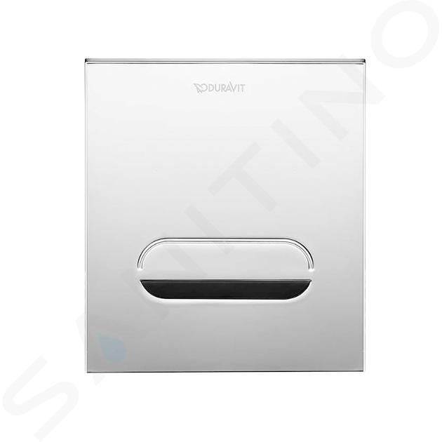 Duravit DuraSystem - Control electronic de spălare pisoar, alimentare cu baterii, crom lucios WD5006023000