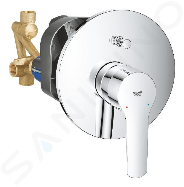 Grohe QuickFix Start - Wannenarmatur mit Unterputz-Einbaukörper, Chrom 23558002