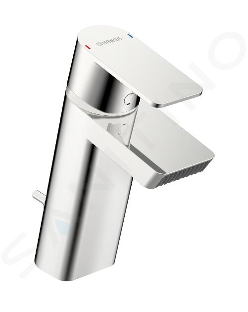 Hansa Stela - Miscelatore da lavabo con sistema di scarico, cromo 57092273