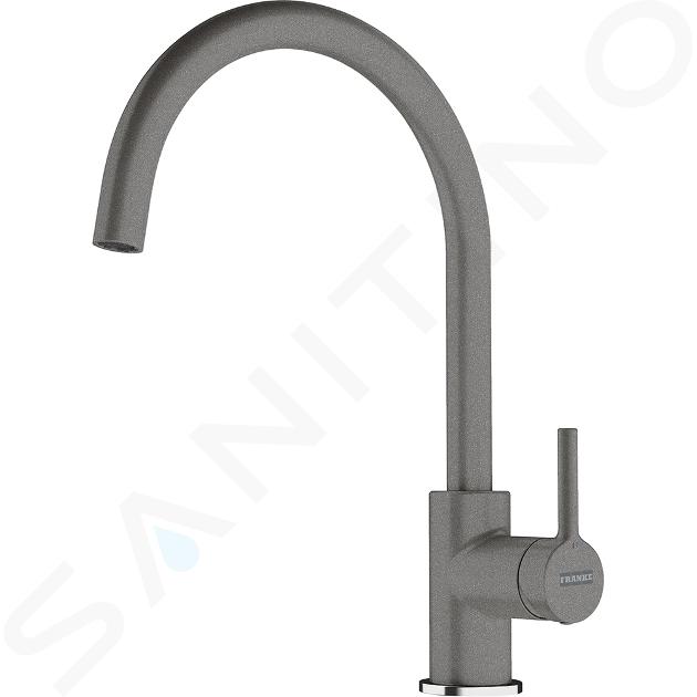 Grifo cocina Lina Semi-Pro cromo/gris extensible de Franke