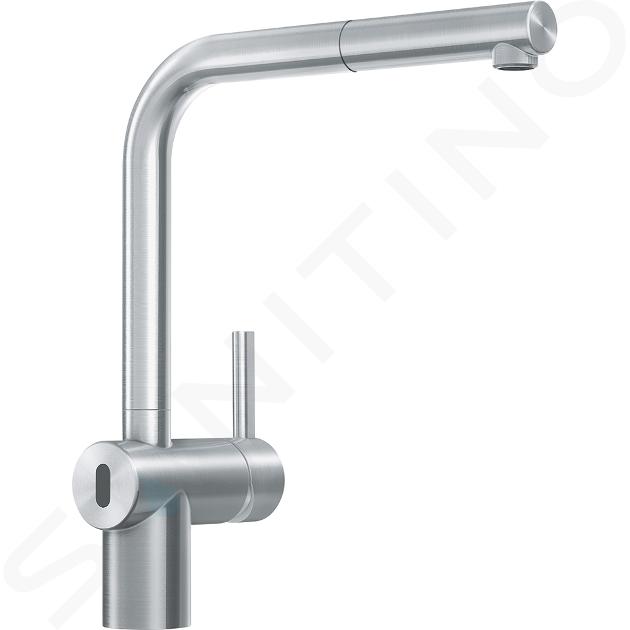 Franke Atlas Neo - Mitigeur d'évier électronique FC 5523.501 avec douchette extractible, inox 115.0625.523