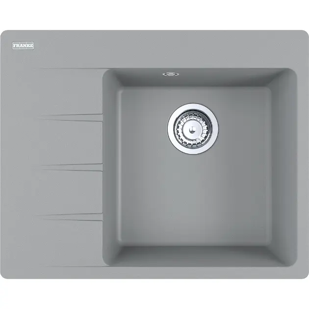 Levně Franke Centro - Fragranitový dřez CNG 611-62 TL/7, 62x50 cm, šedý kámen 114.0637.491