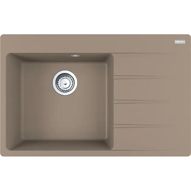Franke Centro - Fragranitový drez CNG 611-78 TL/2, 78x50 cm, kašmír 114.0637.515