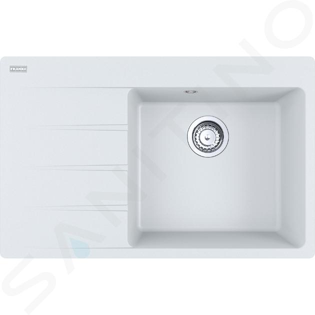 Franke Centro - Fragranitový dřez CNG 611-78 TL/7, 780x500 mm, bílá-led 114.0637.505