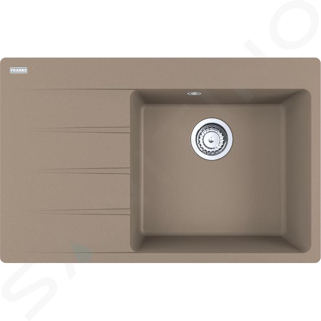 Franke Centro - Évier en Fragranite CNG 611-78 TL / 7, 78x50 cm, cachemire 114.0637.508