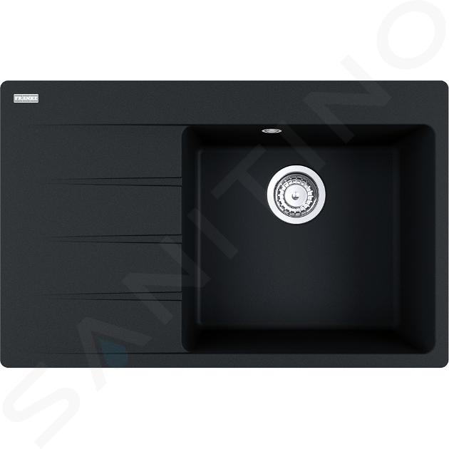 Franke Centro - Évier en Fragranite CNG 611-78 TL / 7, 78x50 cm, onyx 114.0637.510