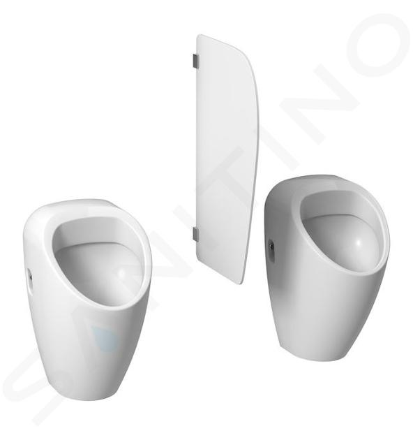 Jika Split - Pared urinaria divisoria, blanca H44J6010000001