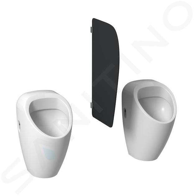 Jika Split - Urinal-Trennwand, grau H44J6010003011