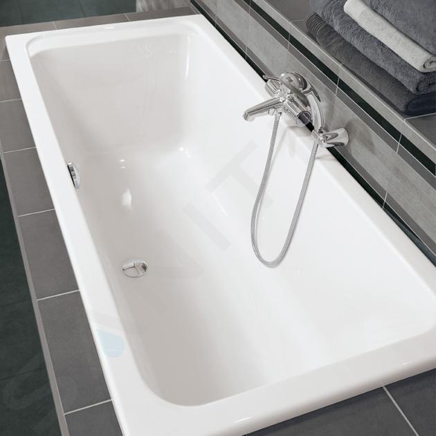 Villeroy & Boch Architectura - Vasca da bagno Duo, 1800x800 mm, bianco  UBA180ARA2V-01