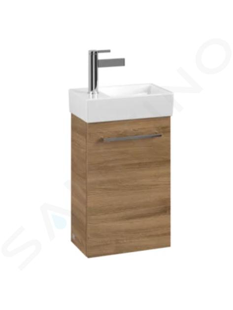 Villeroy & Boch Avento - Umyvadlová skříňka, 34x51x20 cm, 1 dvířka, Oak Kansas A87600RH