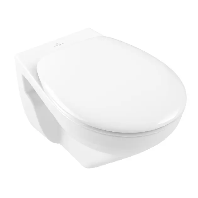 Levně Villeroy & Boch O.novo - Závěsné WC se sedátkem SoftClosing, DirectFlush, alpská bílá 7682HR01