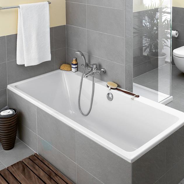 Villeroy & Boch Subway - Bad Duo, 1700x750 alpine wit UBA170SUB2V-01 | Sanitino.nl