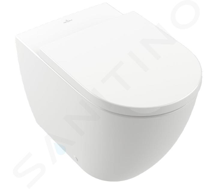 Villeroy & Boch Subway 3.0 - Stojící WC, TwistFlush, AntiBac, CeramicPlus, alpská bílá 4671T0T2