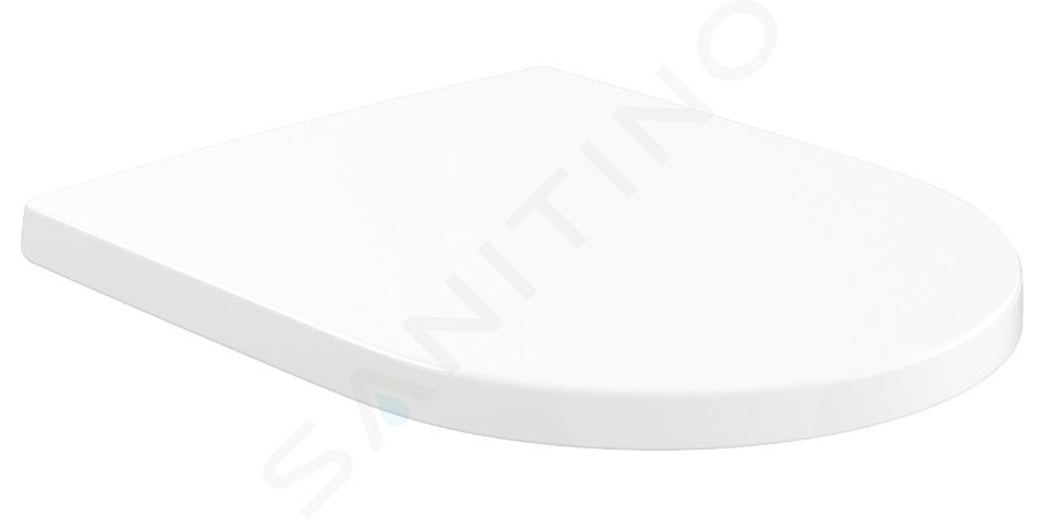 Villeroy & Boch Subway 3.0 - Deska sedesowa wolnoopadająca, CeramicPlus, Stone White 8M42S1RW