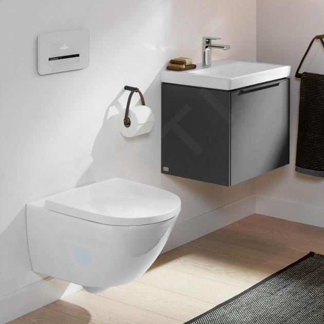 Villeroy & Subway 3.0 - Hangend toilet met wc-bril SoftClosing, TwistFlush, CeramicPlus, wit 4670TSR1 Sanitino.nl