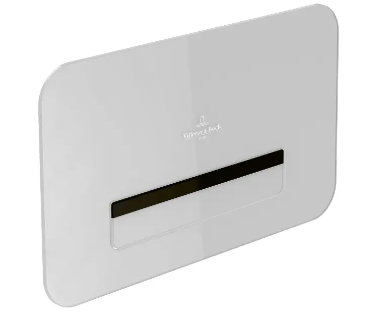 Villeroy & Boch ViConnect - Placca di comando, touchless, vetro/bianco lucido 922311RE