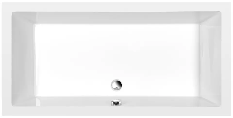 Polysan Deep - Cădiță de duș adâncă, 150x75x26 cm, alb 72384