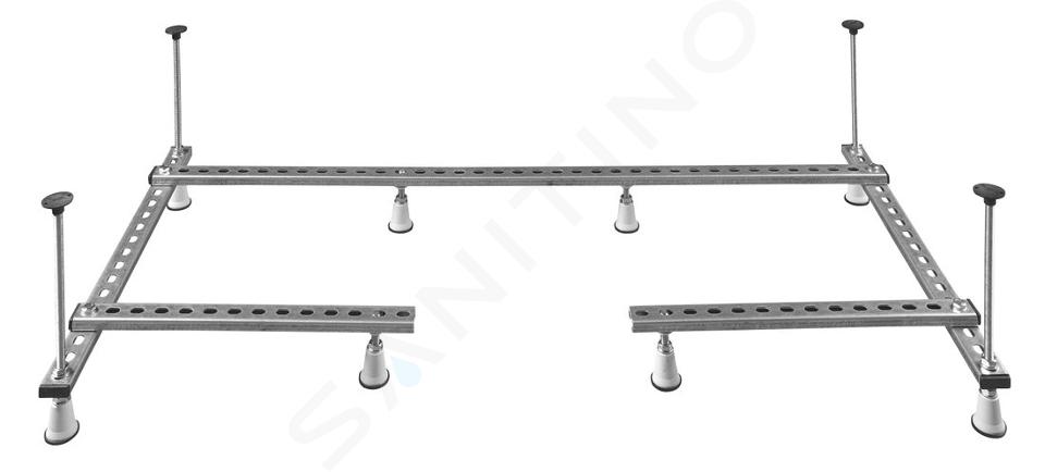 Polysan Accesorii - Structură de susținere pentru cădiță de duș Deep, 1600 x 750 mm FR2140