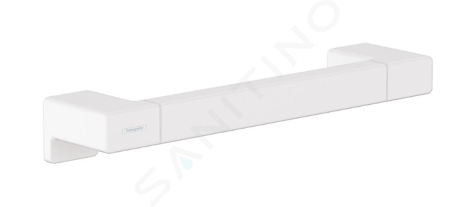 Hansgrohe AddStoris - Agarradero, longitud 350 mm, blanco mate 41744700